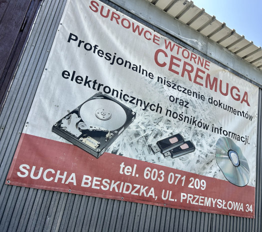 Niszczenie dokumentów Sucha Beskidzka